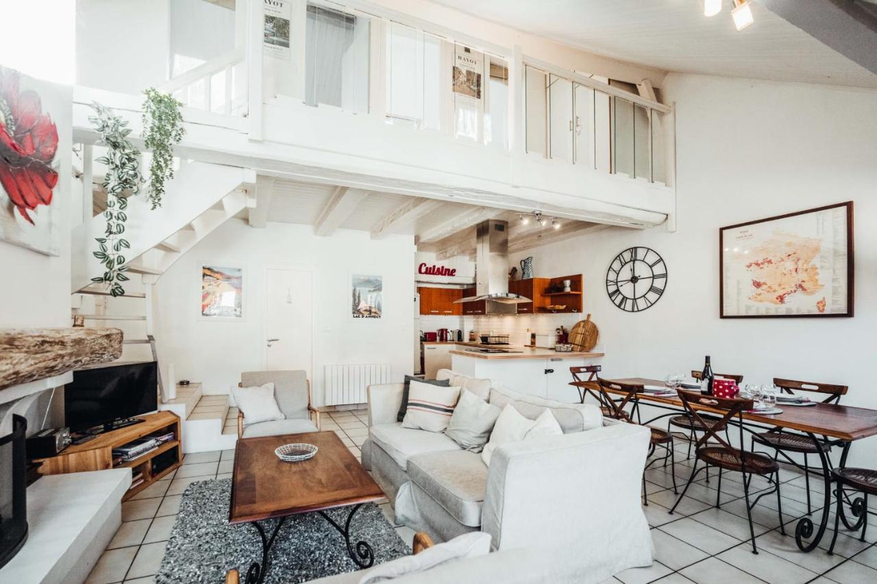 Апартаменты Le White Flat Exceptionnel Proche Lac Анси Экстерьер фото